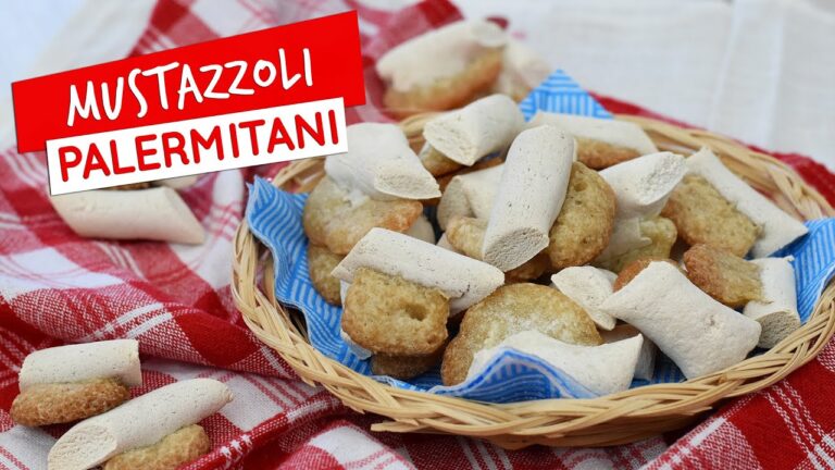 Rivivi il gusto della Sicilia con la ricetta dei mustazzoli palermitani