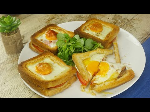 Pancarrè all'uovo con prosciutto: la ricetta perfetta per una colazione golosa!