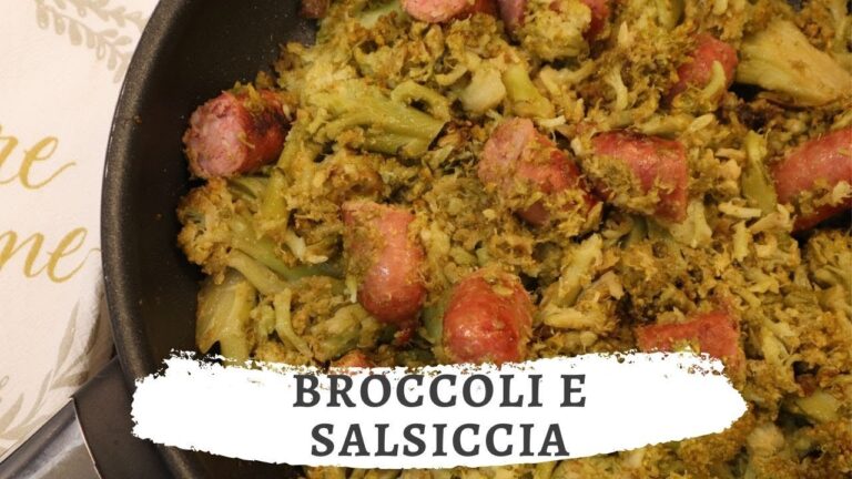 Salsicce &#038; Broccoli alla Romana: il Gusto Autentico della Cucina Italiana