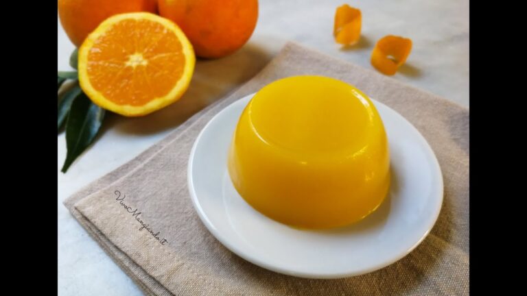 Dolce e sorprendente: prepara la tua gelatina di arance con amido!