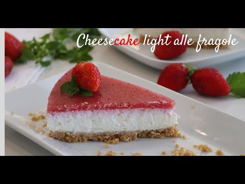 Cheesecake: la ricetta irresistibile con yogurt alla fragola, senza panna!