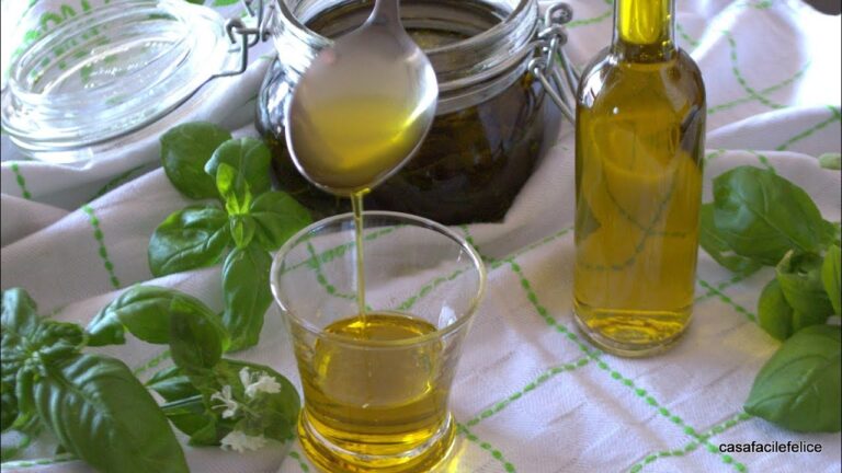 Segreti gustosi: ecco la ricetta per preparare l'olio al basilico frullato in pochi minuti!