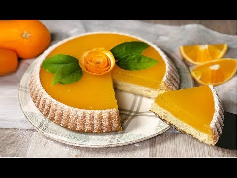 Ammaliante crostata morbida: irresistibile crema all'arancia!